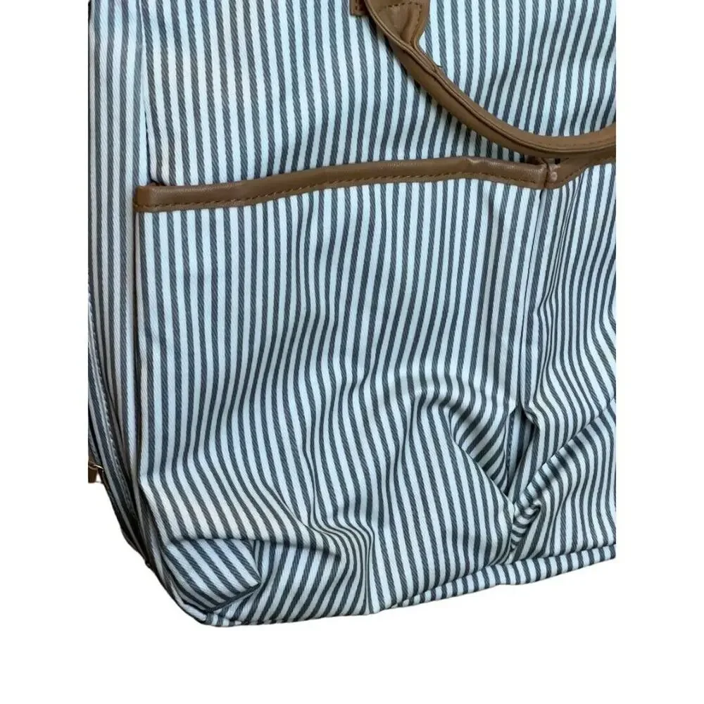 Skip Hop Diaper Bag Iconic Duo Signature Tote with Changing Pad & Stroller Attac
